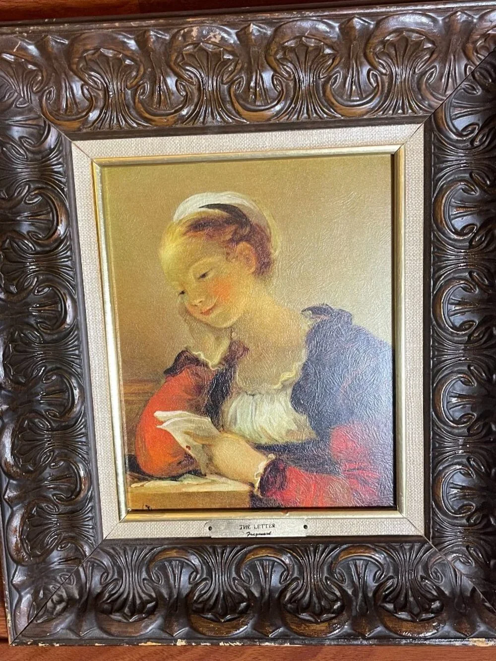 Frogonard Framed